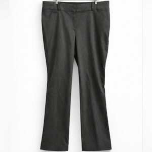 Lane Bryant Dress Pants Size 20R Gray Stretch Career Work Straight Leg Slacks